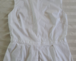 NWT Lauren Ralph Lauren White Cotton Sleeveless Blouse shirt Size 8 - $29.69