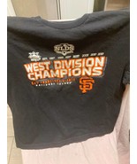 2012 West Division Champions San Francisco Giants National League Shirt ... - £11.73 GBP