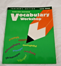 Sadlier-Oxford Vocabulary Workshop Level Green Teacher's Edition Paperback - $12.82