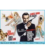 From Russia With Love - James Bond - 1964 - Movie Poster - £26.59 GBP