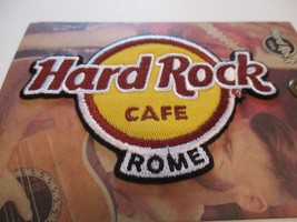 HARD ROCK CAFE PATCH ROME ITALY &quot;1&quot; IRON ON SOUVENIR COLLECTIBLE ROMA #942A - $17.59