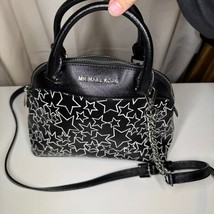 Michael Kors Emmy Star Print Dome Satchel Crossbody Bag Saffiano Leather - $89.99