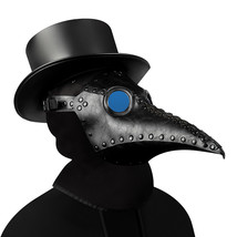 Halloween Plague Doctor Bird Mask Headgear Cosplay Punk Witch Ghost Fest... - £44.12 GBP