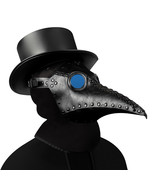 Halloween Plague Doctor Bird Mask Headgear Cosplay Punk Witch Ghost Fest... - £44.75 GBP