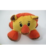 yellow orange brown feet plush lion baby toy squeaker crinkle maybe Gara... - £39.51 GBP
