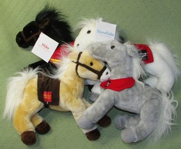 Wells Fargo Pony Plush Lot Snowflake &amp; Mike w/HANG Tags Lightning Shamrock Toys - £17.62 GBP