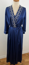 Vintage Vanity Fair Women&#39;s L Petite Nightgown &amp; Robe Set Peignoir 2pc N... - £63.53 GBP