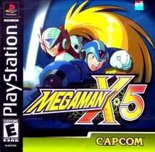 Mega Man X5 - Sony Play Station 1 PS1 PS2 PS3 Ps Psx Video Game - £17.63 GBP