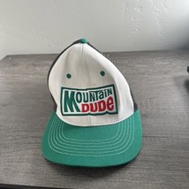 Mountain Dude Hat Cap Snapback Trucker Hat Cap Small Stain On Front - $402.45 MXN
