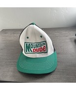 Mountain Dude Hat Cap Snapback Trucker Hat Cap Small Stain On Front - $402.45 MXN