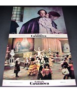 2 1977 Movie FELLINI&#39;S CASANOVA Lobby Cards Donald Sutherland Il Casanov... - $27.28 CAD