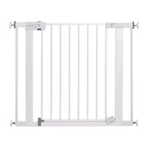Safety 1st Auto-Close Pressure-Mounted Magnetic Latch Baby/Pet/Safety Gate White - £32.14 GBP