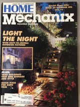 Home Mechanix Magazine August 1989 Outdoor Fixtures - $9.99