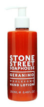 Stone Street Soaphouse Geranimo Hand Lotion 8.46 fl oz - $24.69