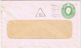 Postal History BWI Window Envelope British King George 1/2 p - £1.69 GBP