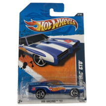 Hot Wheels HW Racing &#39;11 &#39;69 Blue Pontiac GTO Diecast - £5.01 GBP