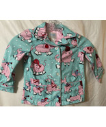 Nick &amp; Nora Sleepwear Girls&#39; Long Sleeve Ice Skating Elephant Print Top 2T - $316.24 MXN