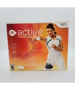 Active: Personal Trainer Nintendo Wii Leg Strap Band Game 25+ Workouts D... - £15.41 GBP