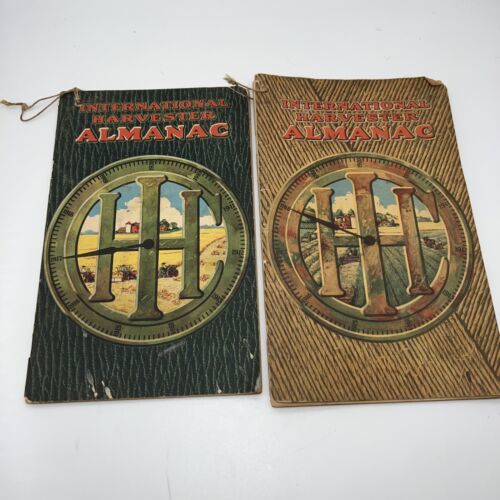 Primary image for International Harvester Almanacs 1917 and 1918