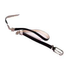 Ellen Tracy Women s Belt Black &amp; Silver Size Medium - $22.57 CAD