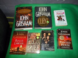 Lot of 7 Books John Grisham Vintage Paperback Thriller True Crime Suspense - £17.11 GBP