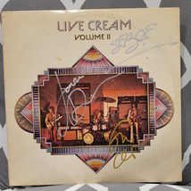Cream signed lp Live Cream Volume 2, 3 members,  Original, Vintage, Grea... - $185.01