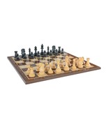 Chess set DUBROVNIK 5P BROWN - 3,5&quot; / 9,1 cm King height - Standard size - £55.30 GBP