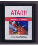 ORIGINAL Vintage TESTED 1982 Atari 2600 Real Sports Volleyball Game Cart... - £11.66 GBP
