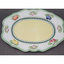 Villeroy &amp; Boch French Garden Fleurence Collection 14&quot; Serving Oval Platter - $1,643.65 MXN