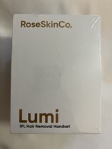 Rose Skin Co LUMI IPL Hair removal Handset White/Gold New/Sealed - $124.95