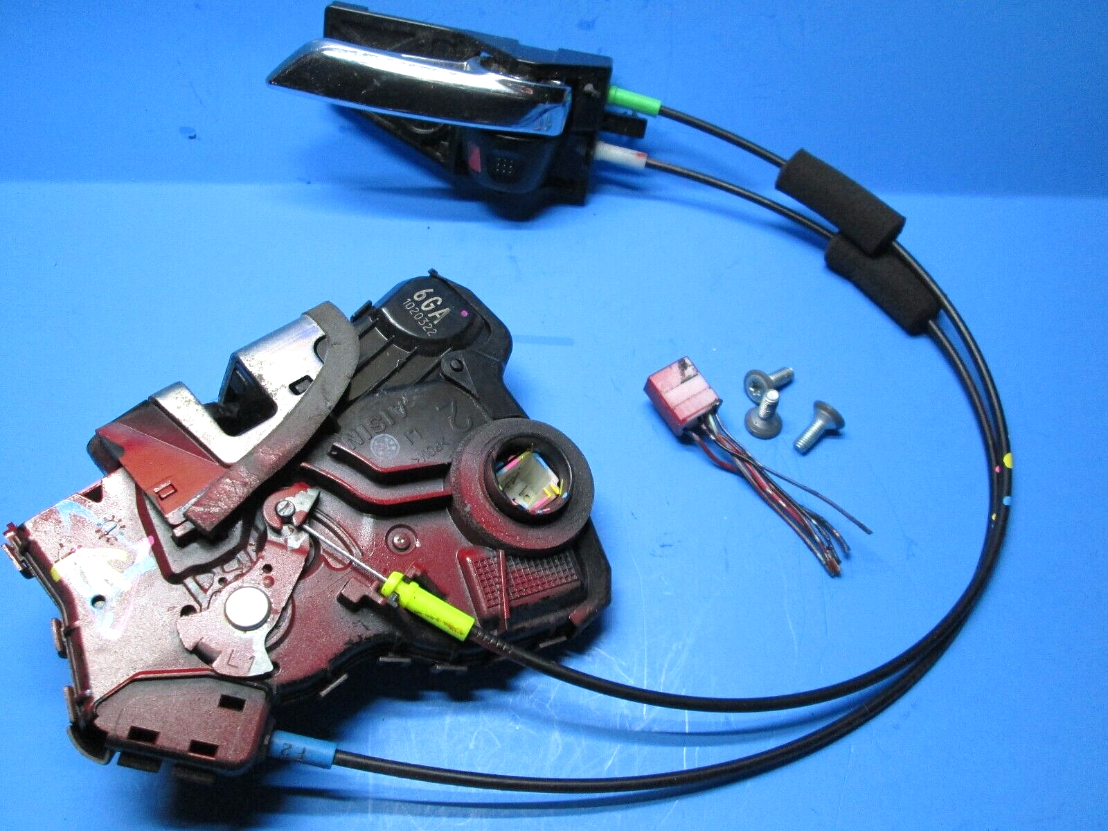 10-13 Suzuki Kizashi Left REAR side door lock latch actuator handle OEM - $49.58