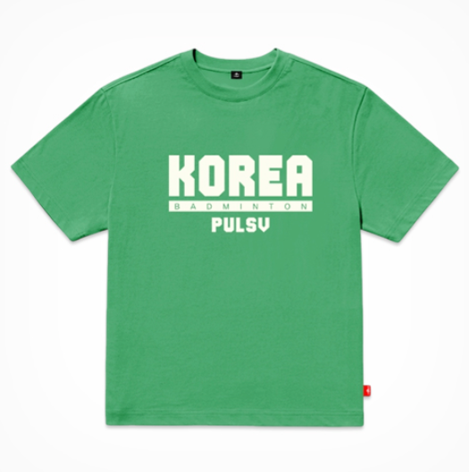PULSV 2025 Unisex Korea Badminton T-Shirts Sports Tee Casual Top OverFit NWT Item image 3