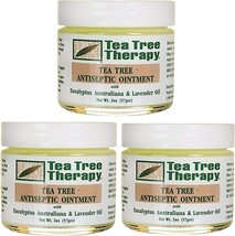 Tea Tree Therapy Tea Tree Antiseptic Ointment, 2 Ounce (Pack of 3) - £39.15 GBP