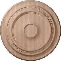 20 in. OD x 1.75 in. P Carved Traditional Ceiling Medallion, Maple - £158.81 GBP