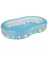 Summer Waves Inflatable Aqua Glow LED Pool New in box Light Up - £47.03 GBP