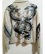 AVIREX vintage handpainted leather jacket Japanese Tattoos designs - $2,051.56 CAD
