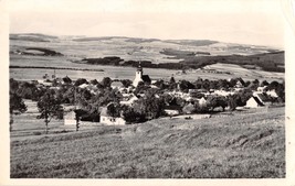 Klenec Klenci Pod Cerchovem Domazlice Czechoslovakia~Panoram Photo Postcard 1959 - £6.90 GBP