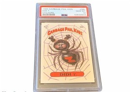 Garbage Pail Kid Trading Card Sticker PSA 10 Didi T Black Widow #98b spider 1986 - £1,168.14 GBP