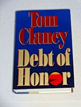 Tom Clancy Debt Of Honor Hardcover 1994 First Printing - £3.89 GBP