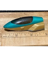 Hot Wheels Warner Car of the Future Green Gold Vintage 1993 Original Rocket - $9.05