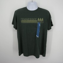 State Of Mine Mens Green Tennessee T-Shirt Large New With Tags - $11.88