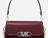 Michael Kors Parker Convertible Pouchette Shoulder Bag Merlot Red - Purple - $132.99