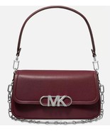 Michael Kors Parker Convertible Pouchette Shoulder Bag Merlot Red - Purple - $132.99