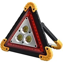 Safety Light Super-Bright LED Emergency Red Hazard Warning Safety Triangle - £15.78 GBP