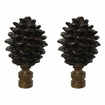 Royal Designs, Inc. Pine Cone Design Finial for Lamp Shade, F-5064AB-1, Antique  - £19.33 GBP+