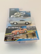 Fast &amp; Furious Dom’s Dodge Charger R/T *Brian’s Toyota Supra*  Car Figure - £9.22 GBP