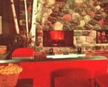 Vtg Chrome Postcard Main Lounge Harrison Hot Springs Hotel BC British Co... - $3.91