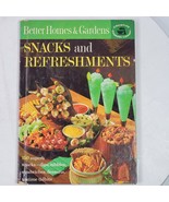 Vintage 1963 Snacks and Refreshments Cookbook Recipes BH&amp;G Book - €15,50 EUR
