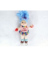 9&quot; Blue Hair Dan Brechner Cheerleader Go Team! Plush Pom Poms - $245.13 MXN
