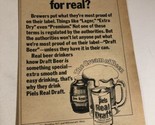 1971 Piels Real Draft Ice Cream Of Beer Vintage Print Ad Advertisement pa16 - $7.91